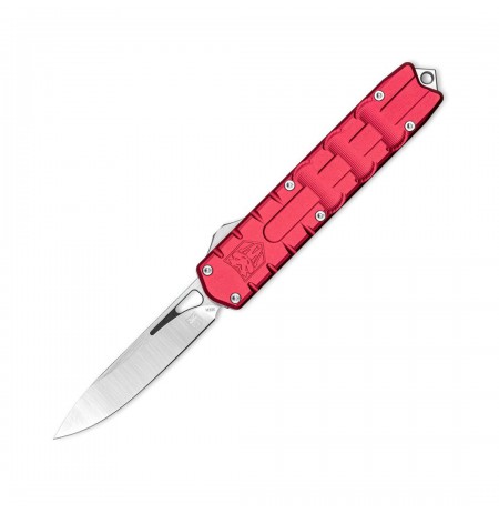 CobraTec Red Enforcer Medium M390 Drop Knife