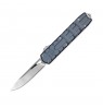CobraTec Grey Enforcer Medium M390 Drop Knife