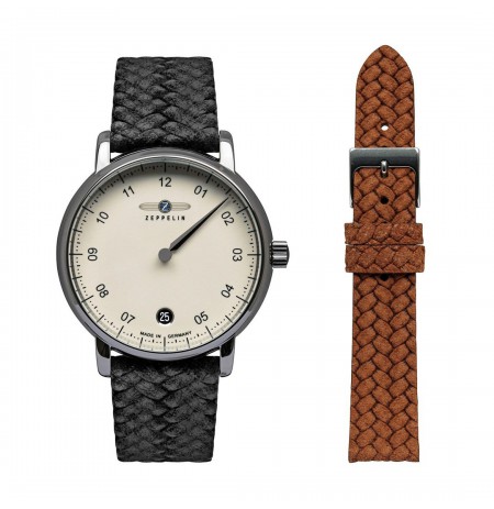 Zeppelin New Captain's Line 8643-5_SET Watch