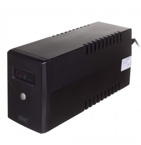 UPS Line-Ineractive LED, 800VA/480W1x12V/9Ah, AVR, 2xSCHUKO, USB, RJ11