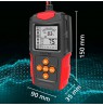 Qoltec 52484 LCD digital battery tester | 12V | 24V | 3Ah-200Ah