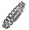 Apyrankė Police Black Bracelet for Men PJ.26056BSE/02-S