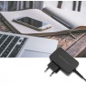 Qoltec 51024 Charger | 65W | 5-20V | 3-3.25A | USB type C | PD | Black