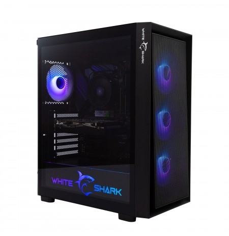 White Shark GCC-2401 Warhead-3 Black 4 Fans 12cm RGB