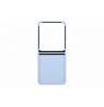 Samsung Galaxy Flip6 Silicone Case with Ring Blue