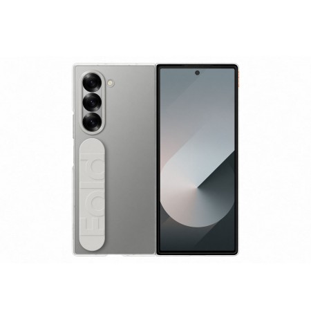 Samsung Galaxy Fold6 Clear Cover with Strap Transparent