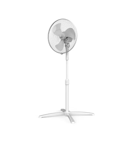 Midea | FS40-21M | Stand Fan | White | Diameter 40 cm | Number of speeds 3 | Oscillation | 40 W | No