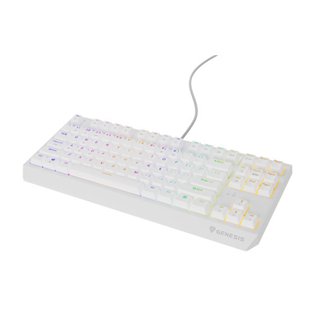 THOR 230 | Mechanical Gaming Keyboard | Wired | US | White | USB Type-A | Outemu Brown