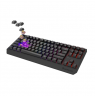 THOR 230 | Mechanical Gaming Keyboard | Wireless | US | Black | 2.4 GHz, Bluetooth, USB | Outemu Panda
