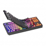 THOR 230 | Mechanical Gaming Keyboard | Wireless | US | Black | 2.4 GHz, Bluetooth, USB | Outemu Silent Lemon