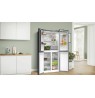 Bosch Serie 4 KMC85LBEA side-by-side refrigerator Freestanding 547 L E Black