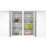Bosch Serie 4 KMC85LBEA side-by-side refrigerator Freestanding 547 L E Black