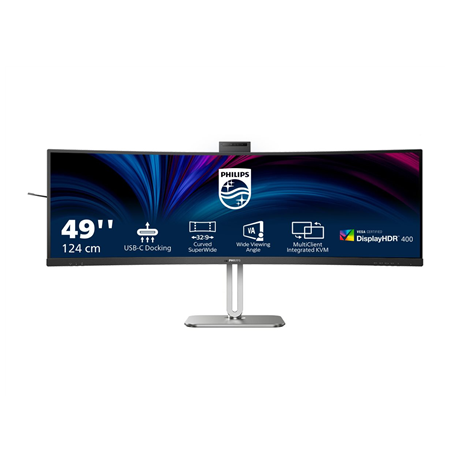 Philips | 49B2U5900CH/00 | 48.8 " | VA | 32:9 | 75 Hz | 4 ms | 5120 x 1440 pixels | 450 cd/m² | HDMI ports quantity 2