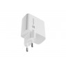 NATEC RIBERA GAN CHARGER 1x USB-A + 1x USB-C 65W WHITE