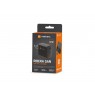 NATEC RIBERA GAN CHARGER 1x USB-A + 1x USB-C 45W BLACK