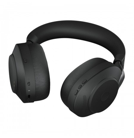 Jabra Headset Evolve2 85 UC Duo, inkl. Link 380a & Ladestat.