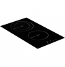 Simfer | Hob | H3.020.DEBSP | Vitroceramic | Number of burners/cooking zones 2 | Touch | Black