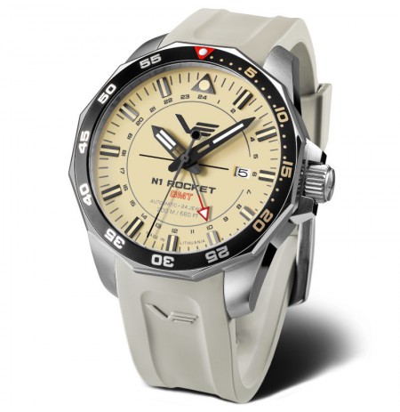 Vostok Europe N1 Rocket GMT NH34-225A713SIWH
