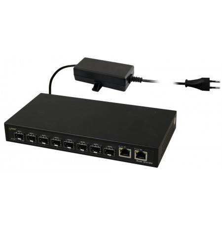 PULSAR SFG10F8 Optical Switch (8xSFP, 2xRJ45)