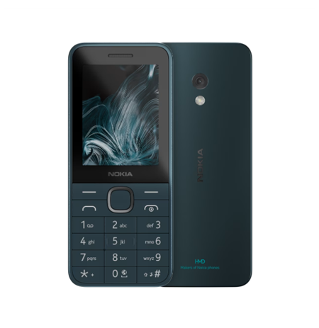 Nokia | 225 4G (2024) | Dark Blue | 2.4 " | 128 MB | 64 MB | Dual SIM | Bluetooth | 5.0 | USB version USB Type-C | Main camera 0