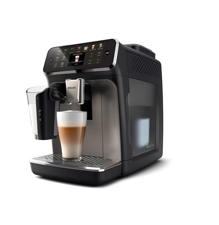 Coffee Maker | EP4449/70	4400 Series | Pump pressure 15 bar | Built-in milk frother | Fully Automatic | 1500 W | Black