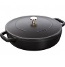 Deep frying pan with lid STAUB 28 cm 40511-472-0