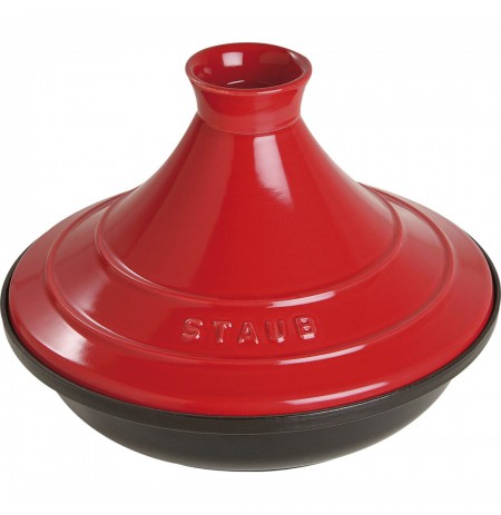 Tajine Staub dish - 28 cm, red-black