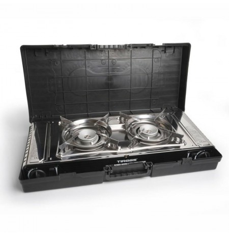 TIROSS Two-Burner Tourist Gas Stove TS267