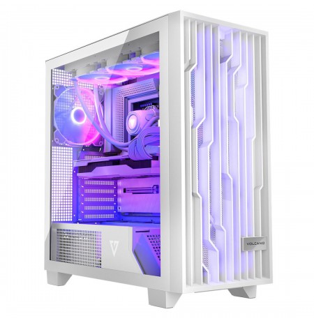 MODECOM Case VOLCANO PERUN APEX ARGB MIDI White