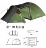 Camping tent - Nils Camp NC6312 Trekker III