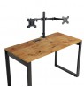 Esperanza ERW018 Desk mount for two monitors 10-27'' up to 8kg