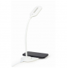 Gembird | Desk lamp with wireless charger | TA-WPC10-LED-01-W