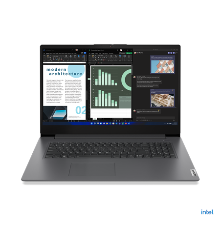 Lenovo Essential V17 IRU | Iron Grey | 17.3 " | IPS | FHD | 1920 x 1080 pixels | Anti-glare | Intel Core i5 | i5-13420H | 8 GB |