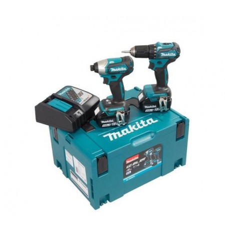 MAKITA. ZES. COMBO 18V (DHP487+DTD157) 2x2,0Ah DLX2414AJ