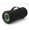Gembird SPK-BT-LED-04 portable wireless boombox Bluetooth speaker, LED, black