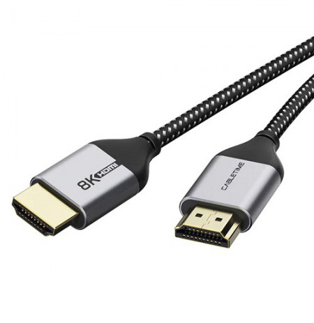 Premium klasės kabelis HDMI - HDMI, 8K, UHD, 1m, 2.1 ver