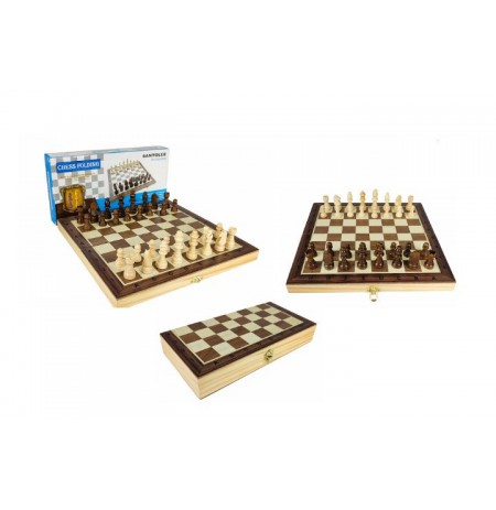 Wood Magn Premium Chess Set 29,5x29,5 WKGRA-13 18049