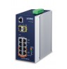 PLANET IGS-4215-4P4T2S network switch Managed L2/L4 Gigabit Ethernet (10/100/1000) Power over Ethernet (PoE) Blue, White