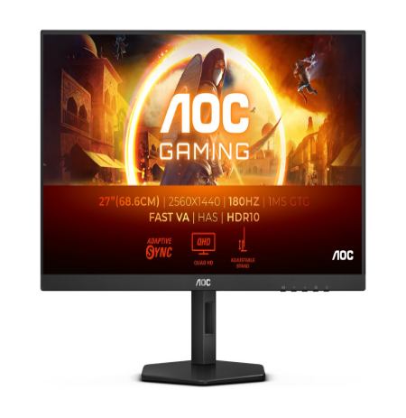 AOC Gaming Q27G4XN 27", 2560x1440/1ms/300cd/m², HDMI, DisplayPort, Headphone Out