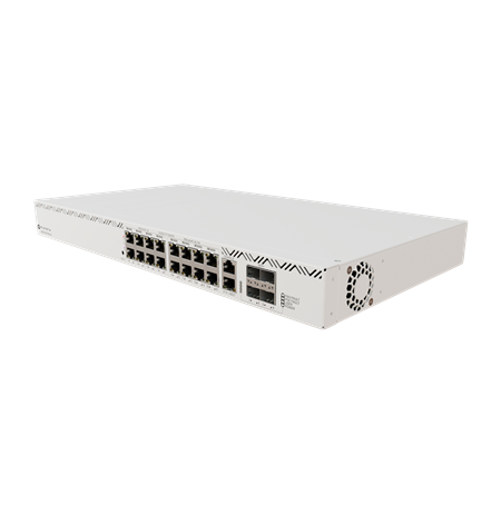 MikroTik Cloud Router Switch CRS320-8P-8B-4S+RM with RouterOS v7, 2U rackmount Enclosure