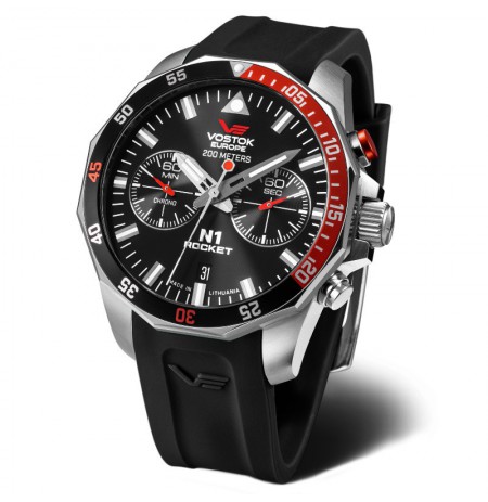 Vostok Europe Rocket N1 6S21-225A707Sil
