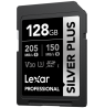 Lexar SDXC Professional SILVER Plus UHS-I/U3/A2/4K R205/W150 (V30) 128GB