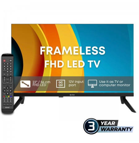 eSTAR LED TV 22"/56cm LEDTV22R2T2 Black
