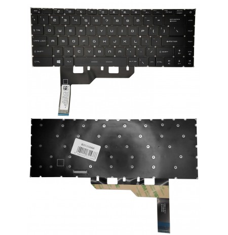 Klaviatūra MSI GE66, su pašvietimu (US)