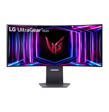 LG | Curved gaming monitor | 34GS95QE-B | 34 " | OLED | Ultra-WQHD | 21:9 | 240 Hz | 0.03 ms | 3440 x 1440 pixels | 275 cd