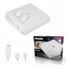 Mesko MS 7420 electric blanket Electric bed warmer 2x 60 W White, Polyester