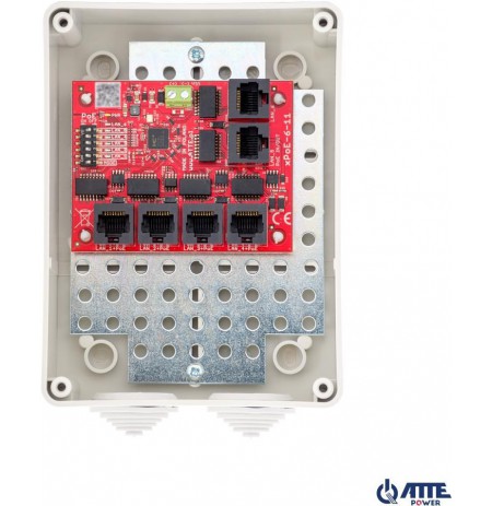 SWITCH 6-PORTOWY POE ATTE xPoE-6-11-S3