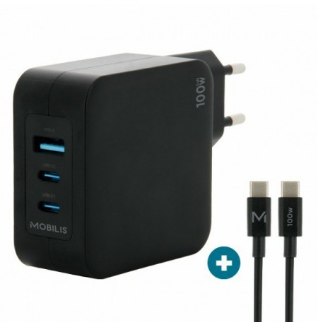 WALL CHARGER - 100 W - 2 USB C