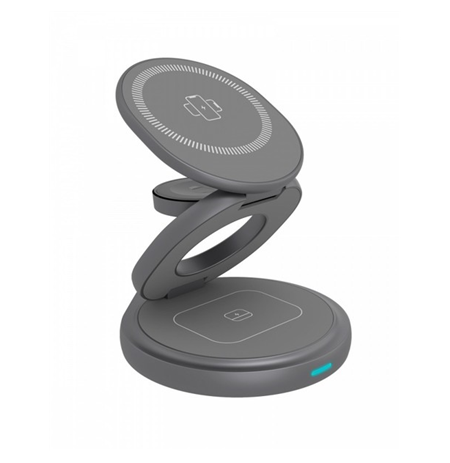 Raidsonic 3 in 1 foldable magnetic charging stand for mobile phone
