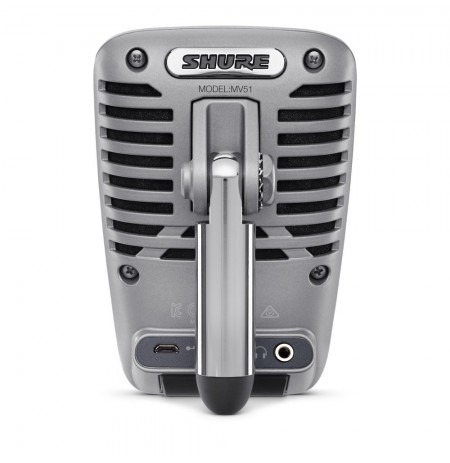 Shure MOTIV MV51 Grey Digital camcorder microphone